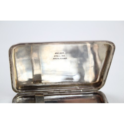 377 - SIAM Silver cigarette case