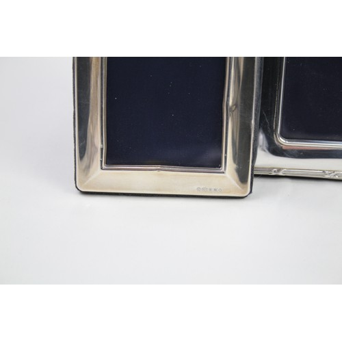 385 - 3 x .925 sterling photograph frames