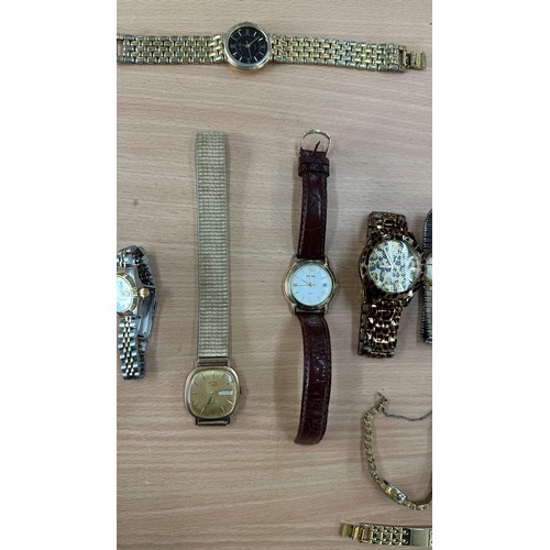 423 - Selection of ladies wrist watches to include Guess etc, untested