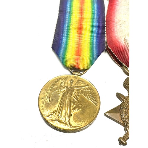 592 - WW1 1914-15 Star Trio & Original Ribbons inc. Named 3165 Pte J.G. Martin 17th london reg