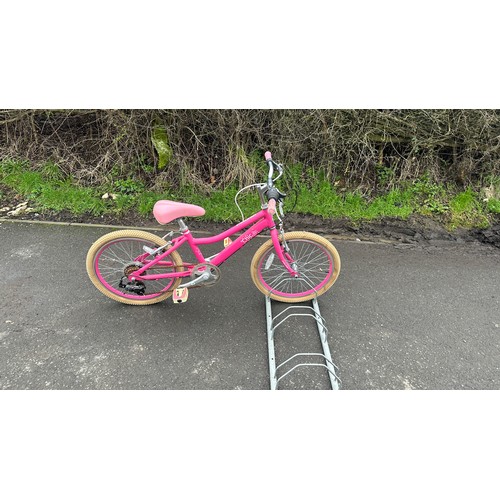 100G - Childs pink ' Chic'  raleigh bike