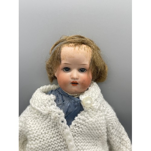 121 - Vintage pot doll Huebach 275, a/f, approximate height