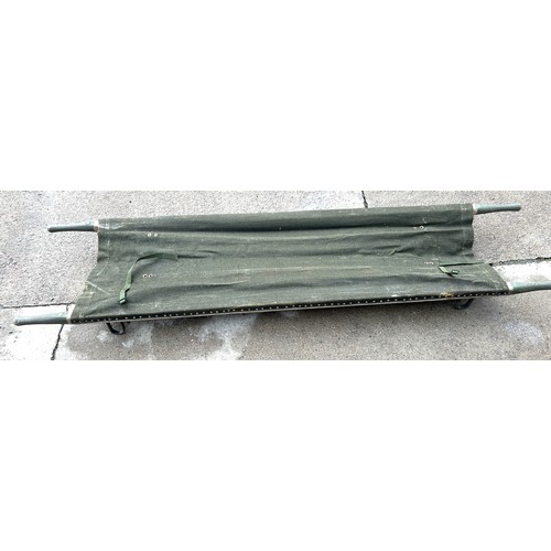 99B - Vintage folding army stretchers