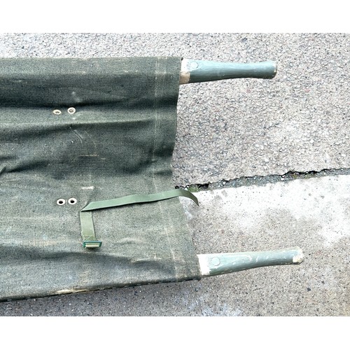 99B - Vintage folding army stretchers