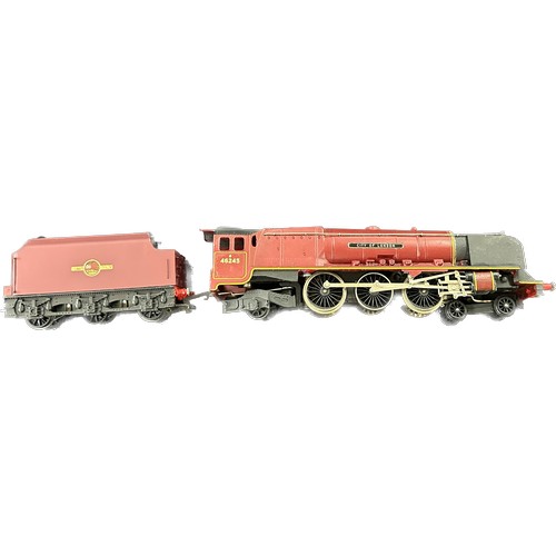 586 - Wrenn Model Railways W2226 LMS City of London boxed loco body & tender