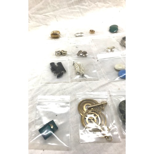 508 - Large selection of assorted earrings