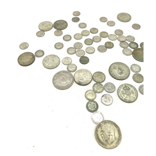 427 - Selection of Pre 1921 shillings, total weight 127grams