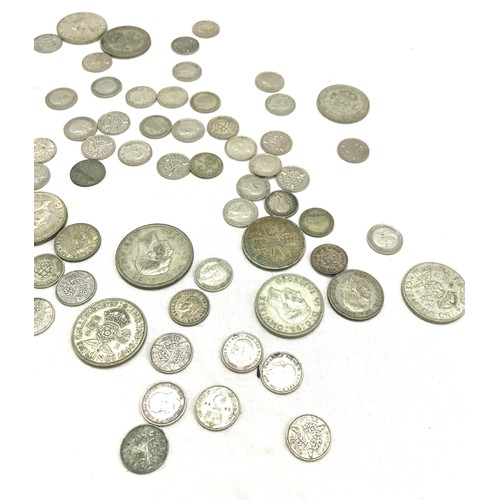 427 - Selection of Pre 1921 shillings, total weight 127grams