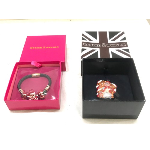 540 - 2 Brand new in the Boxes Butler and Wilson jewellery includes bracelet and brooch