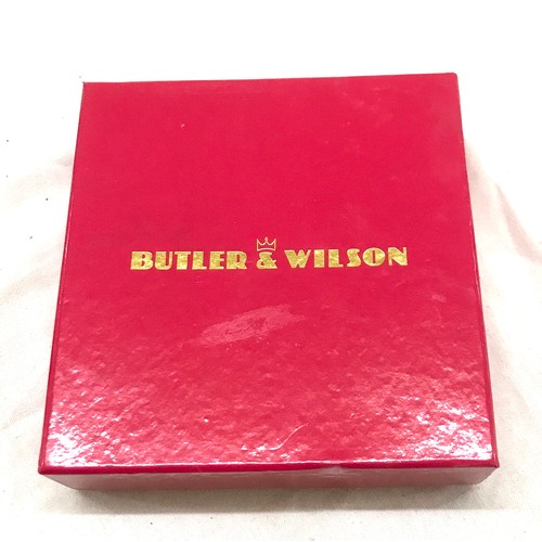 544 - Butler and Wilson boxed London themed Key chain