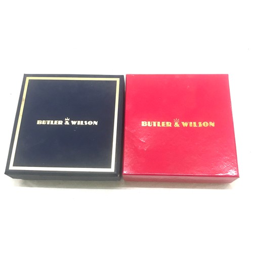 531 - 2 Brand new in the Boxes Butler and Wilson Brooches