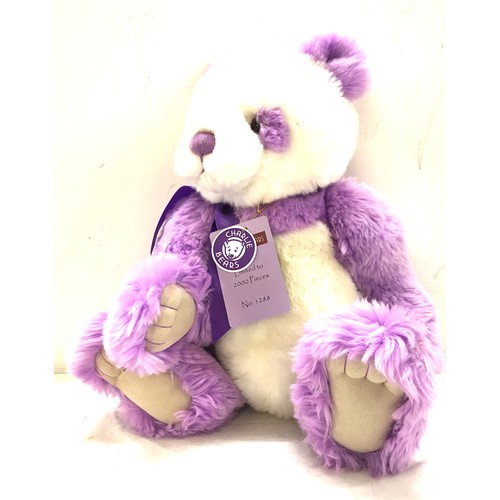 134 - Charlie bears violet limited edition number 1288