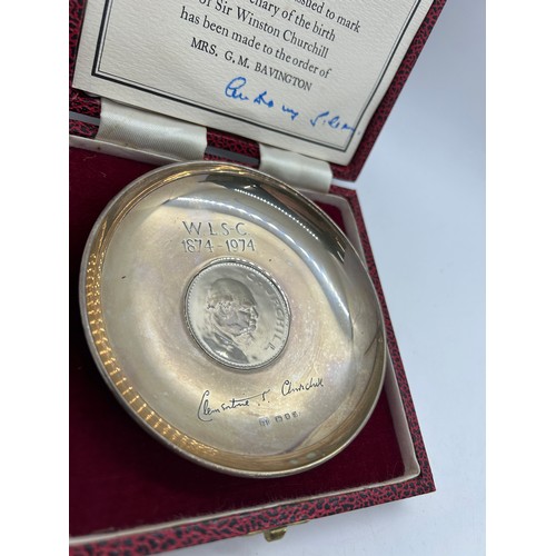 450 - Limited edition Sir Winston Churchill crown dish number 137