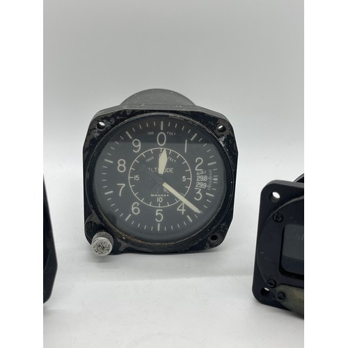 480 - Mooney Altitude gauge and 2 others