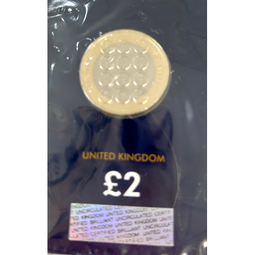 452 - 2022 Change checker commemorative five coin set 50p to £5