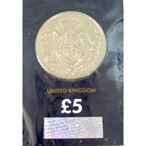 452 - 2022 Change checker commemorative five coin set 50p to £5