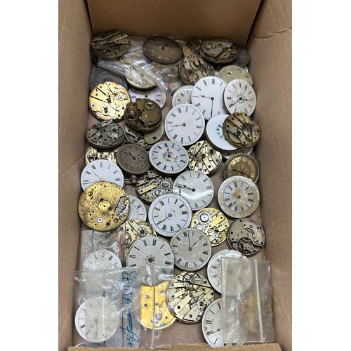 562 - Antique pocket watch movements