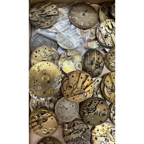 562 - Antique pocket watch movements