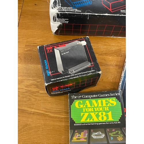 553 - Sinclair ZX 16k Ram and a Sinclair ZX81, untested