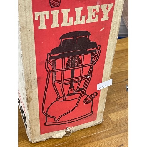 201 - Vintage boxed Tilley X246B lamp