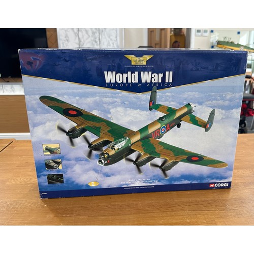 123 - Vintage boxed Corgi The Aviation archive Avro Lancaster 419 SQN, RCAF, VR-A, ( KB726)