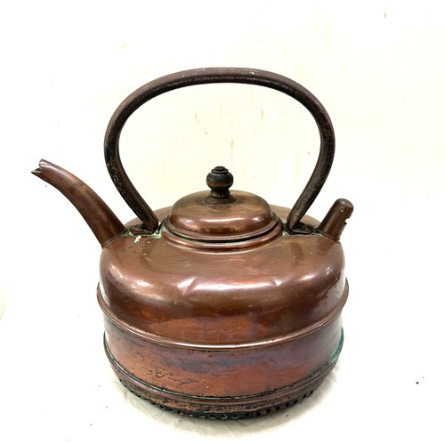 133 - Vintage copper kettle