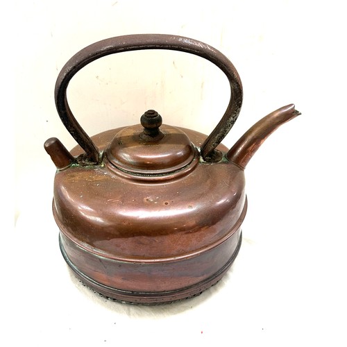 133 - Vintage copper kettle