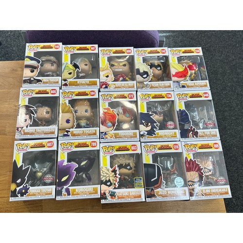 115 - Funko Pop animation my hero academia 15(mainly new)