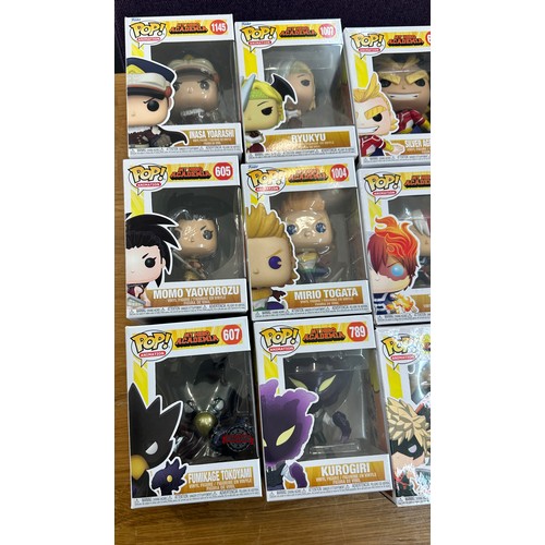 115 - Funko Pop animation my hero academia 15(mainly new)