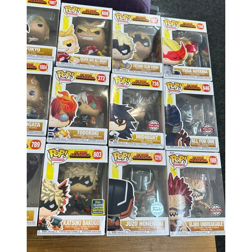 115 - Funko Pop animation my hero academia 15(mainly new)