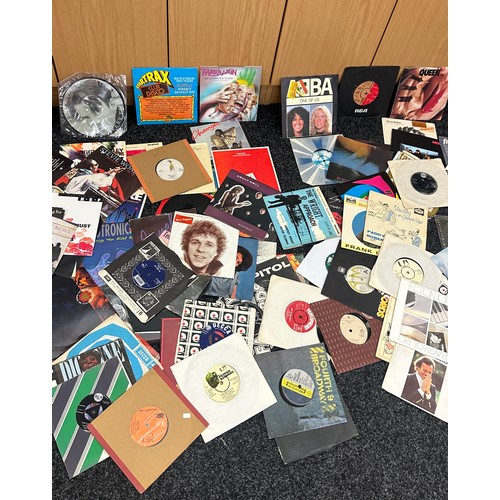 280 - Selection of 45s includes Stuck with you etc