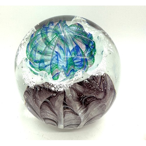 551 - Selection of assorted glass paper weights