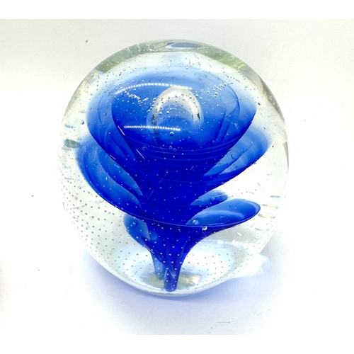 551 - Selection of assorted glass paper weights