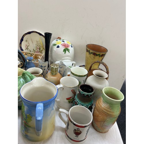 189 - Selection of miscellaneous includes bowls, jugs, vases etc