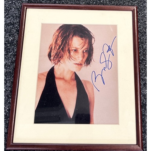 65 - Authentic framed signed autograph by Sharon Stone, Bridget Fonda, Sigourney Weaver approximate frame... 