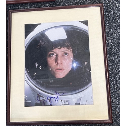 65 - Authentic framed signed autograph by Sharon Stone, Bridget Fonda, Sigourney Weaver approximate frame... 