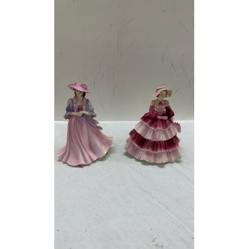 548 - 2 Coalport lady figures includes ladies of fashion Susan and daftney