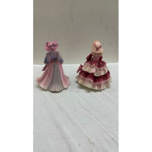 548 - 2 Coalport lady figures includes ladies of fashion Susan and daftney