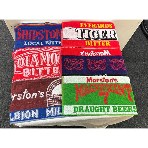 212 - Selection of vintage Beer bar cloths