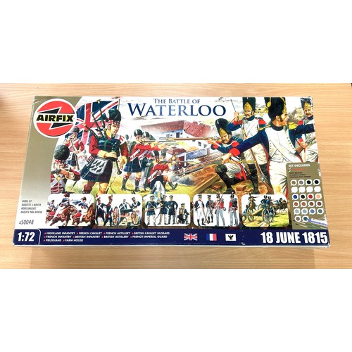 122 - Boxed Airfix A50048 The battle of Waterloo