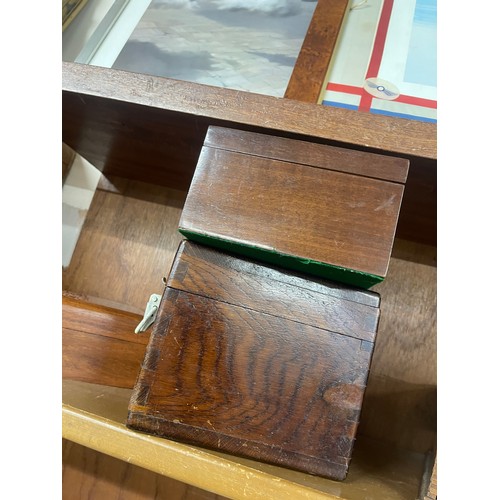 65 - Selection of wooden storage boxes