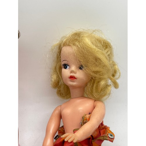 490 - Vintage Sindy doll and 1 other