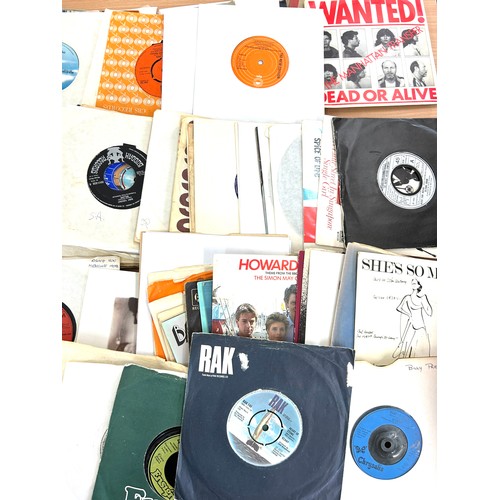 209 - Large selection of 45's records to include Elton John, Priscilla Black etc approximately 200