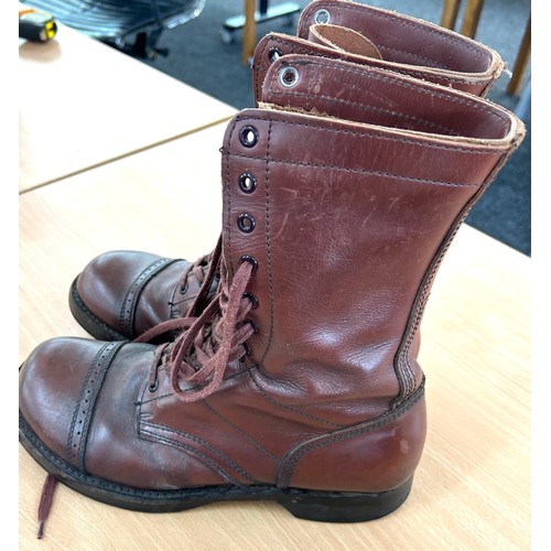 175 - Two pairs of gents leather boots size 9 and 10