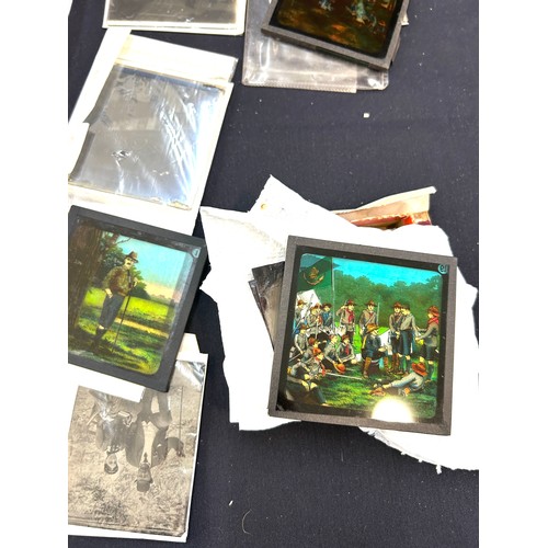 112 - Selection of vintage negative photographs and glass slides