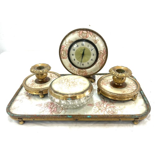 106 - Vintage dressing table trinket set