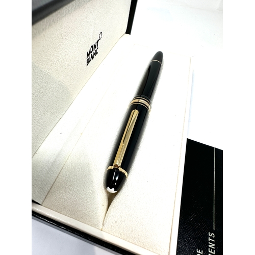 528 - Boxed as new Mont blanc l161 BP MST Legrand ball point pen 10456