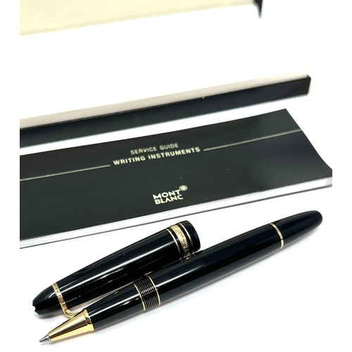 528 - Boxed as new Mont blanc l161 BP MST Legrand ball point pen 10456