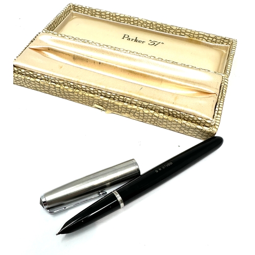 531 - Boxed vintage parker 51 fountain pen