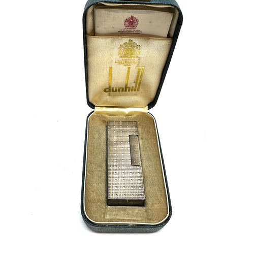 558 - Boxed vintage Dunhill cigarette lighter